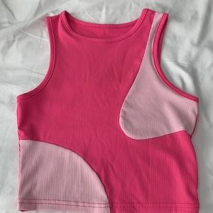 Pink Crop Top